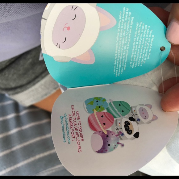 Squishmallows 8” Brielle Astronaut Cat Space Kitty - Picture 5 of 6